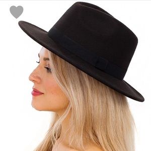 💞NEW Adjustable Flat Brim Fedora Hat 💞